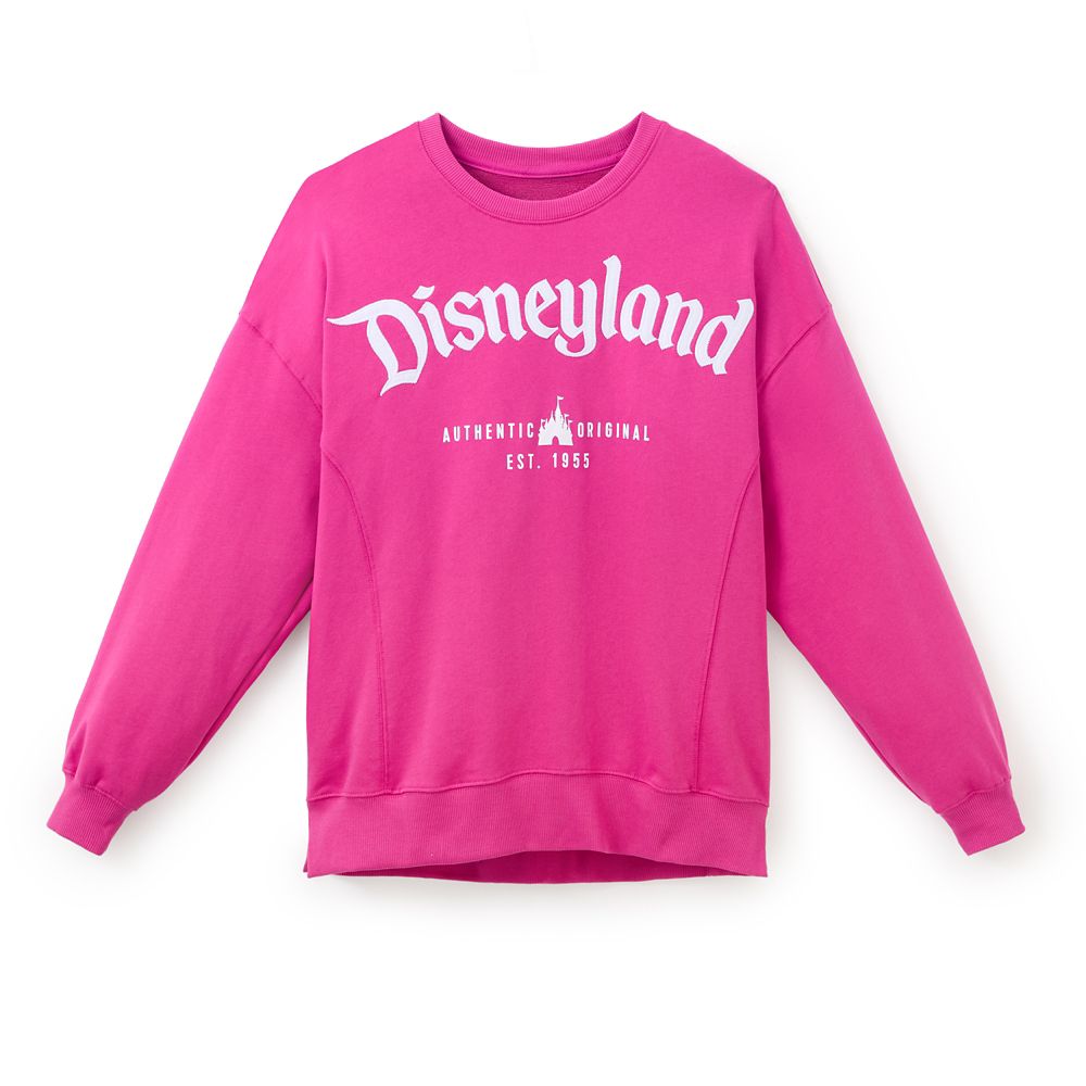 Disneyland Pullover Sweatshirt for Women &ndash; Berry