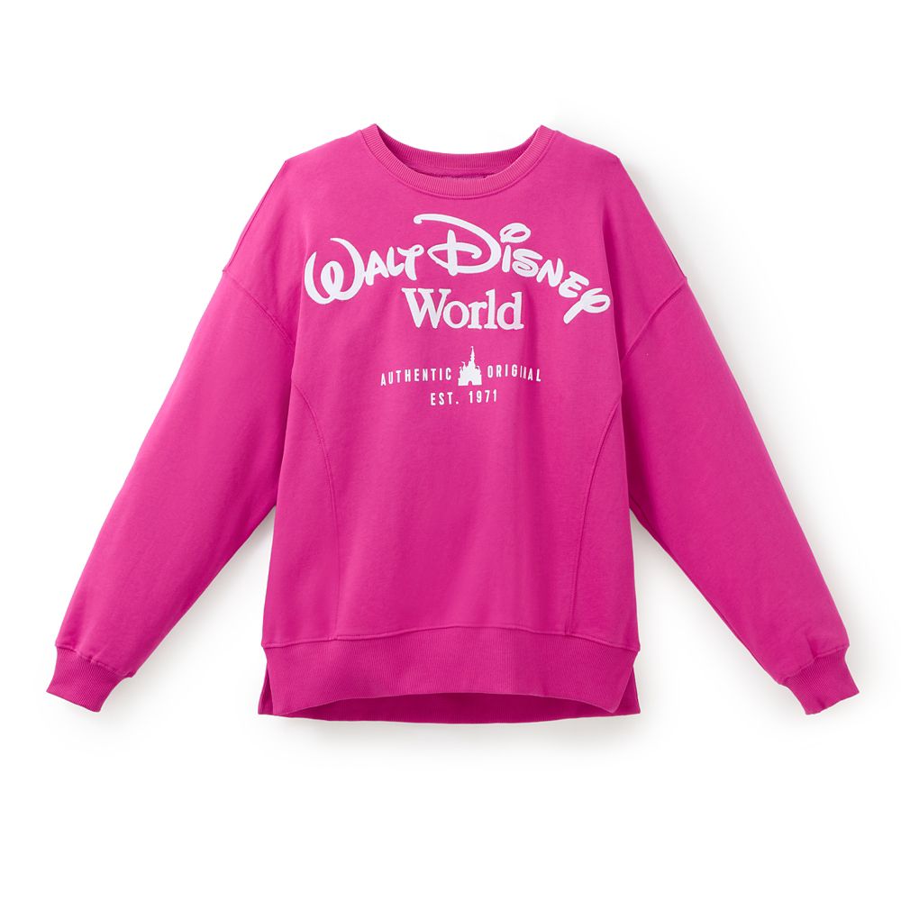 Walt Disney World Pullover Sweatshirt for Women &ndash; Berry
