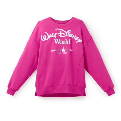 Женские худи Disney Walt Disney World Pullover Sweatshirt for Women – Berry