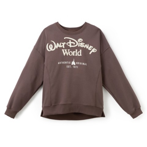 Женские худи Disney Walt Disney World Pullover Sweatshirt for Women – Chocolate