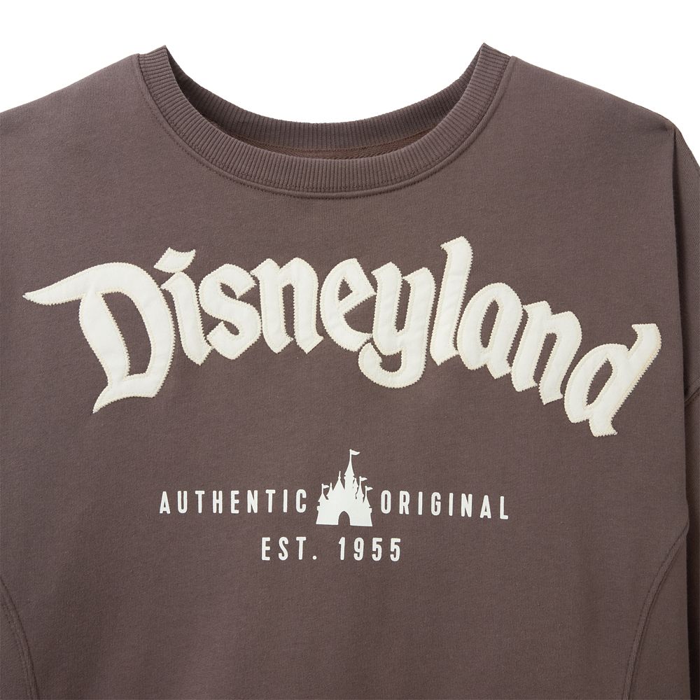 Disneyland Pullover Sweatshirt for Women &ndash; Chocolate