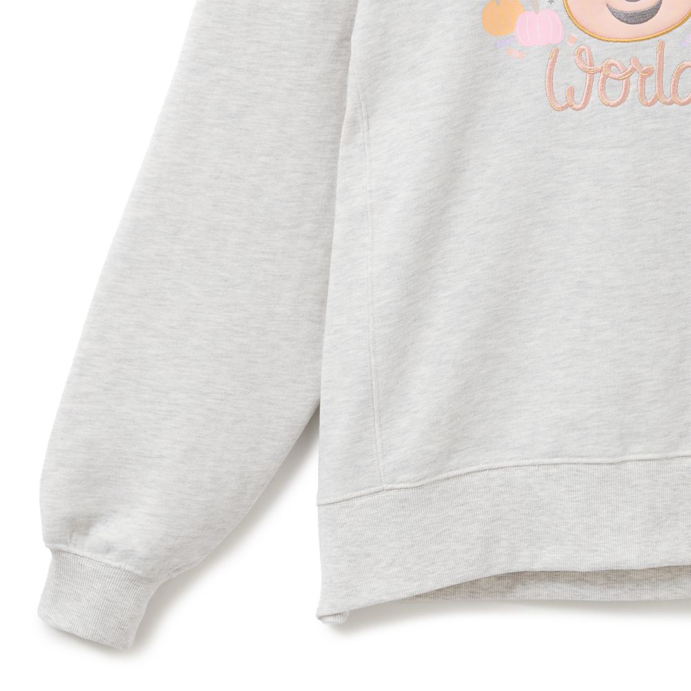 Mickey and Minnie Mouse Jack-o'-Lantern Pullover Sweatshirt for Women &ndash; Walt Disney World