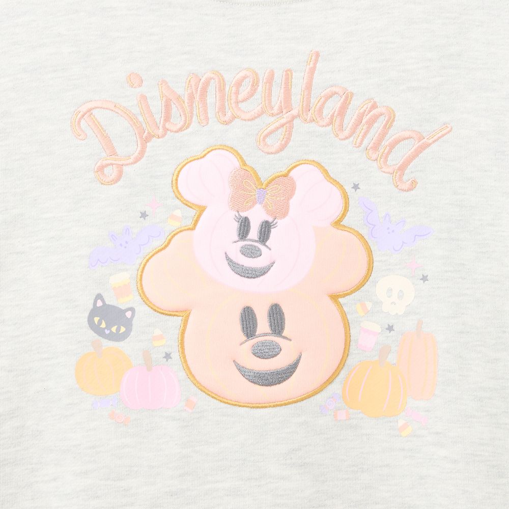 Mickey and Minnie Mouse Jack-o'-Lantern Pullover Sweatshirt for Women &ndash; Disneyland