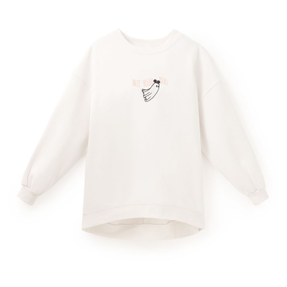Mickey Mouse Cutie Ghost Pullover Sweatshirt for Women