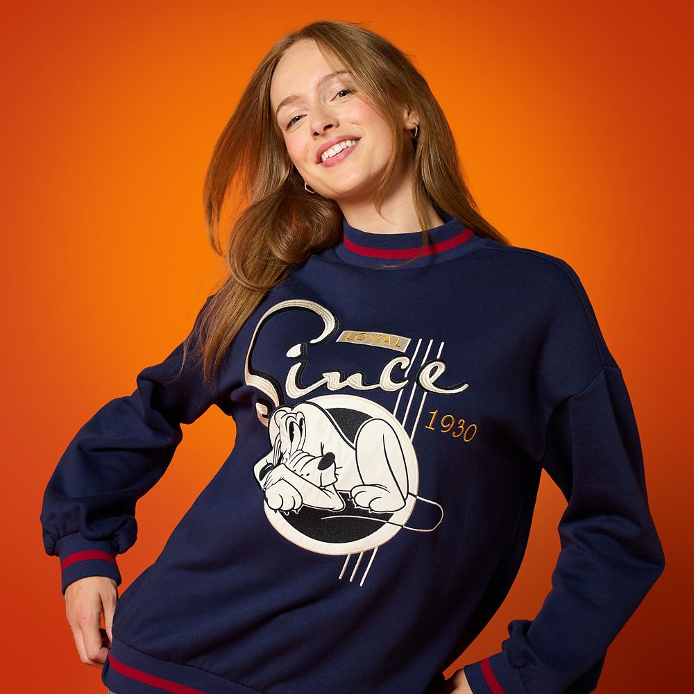 Pluto 95th Anniversary Fashion Pullover Sweatshirt for Women by Her Universe &ndash; Exclusive