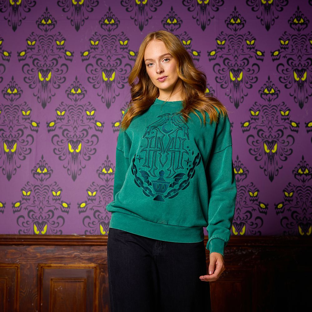 The Haunted Mansion Monogram Pullover Sweatshirt for Women by Her Universe Exclusive Official shopDisney