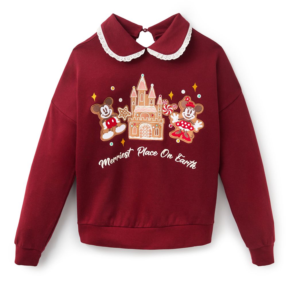 Mickey and Minnie Mouse Gingerbread Top for Women by Her Universe Official shopDisney