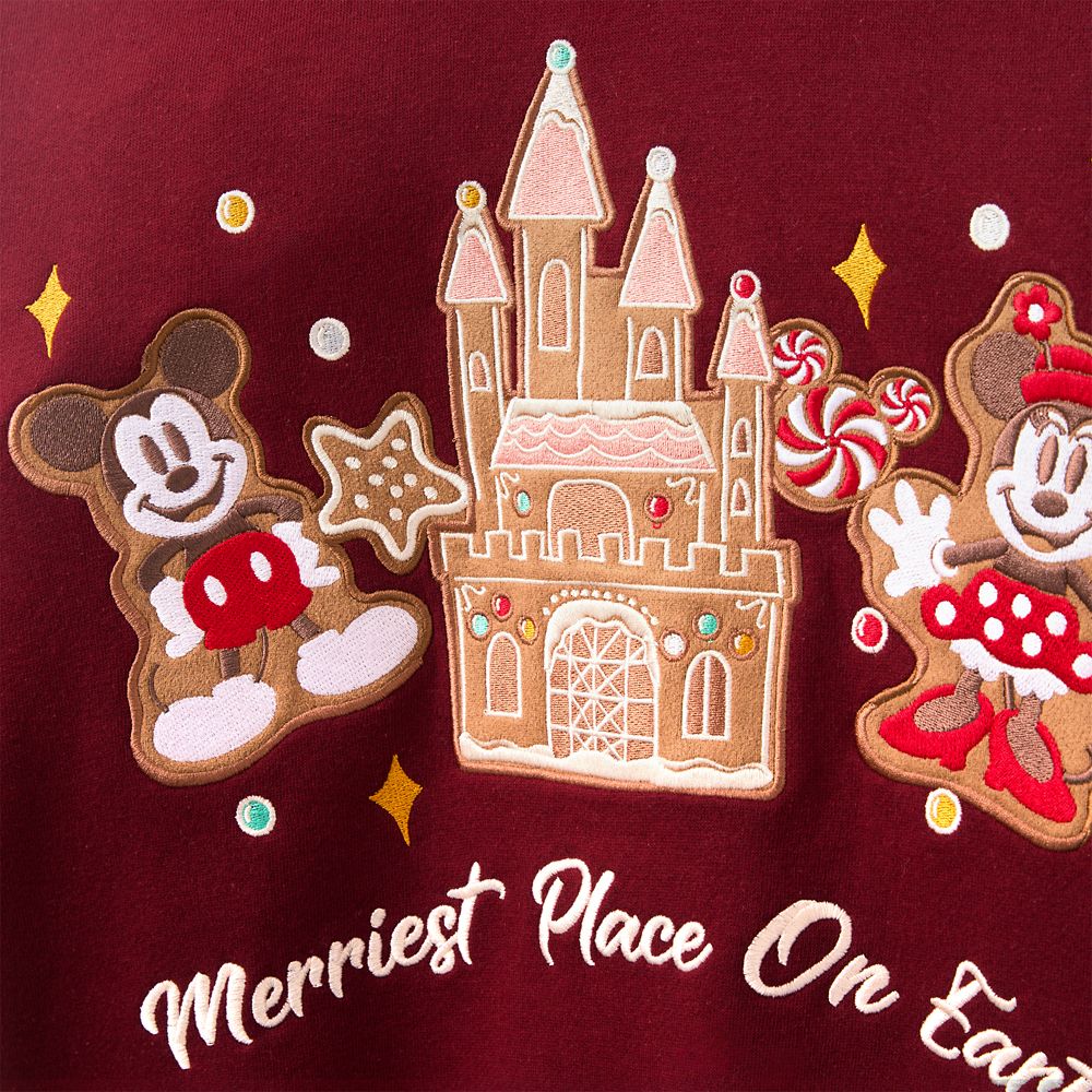 Mickey and Minnie Mouse Gingerbread Top for Women by Her Universe