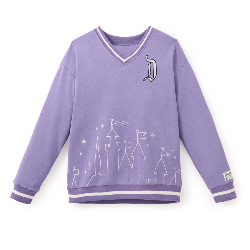 Disneyland V-Neck Pullover Sweatshirt for Adults by Her Universe