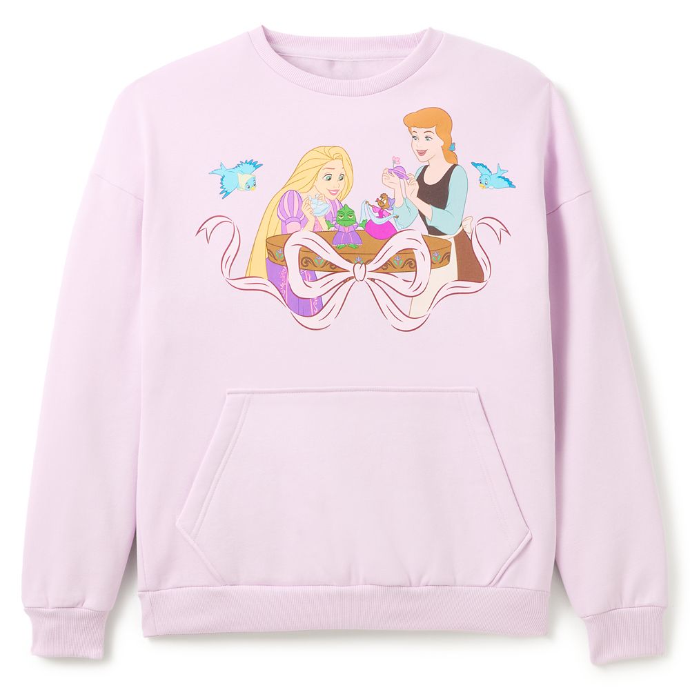 Cinderella and Rapunzel Pullover Sweatshirt for Women by Cakeworthy