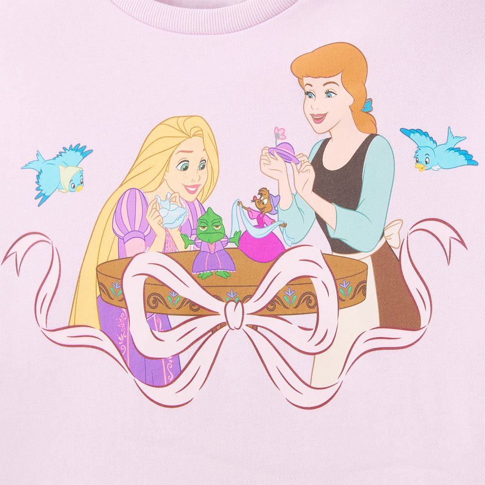 Cinderella and Rapunzel Pullover Sweatshirt for Women by Cakeworthy