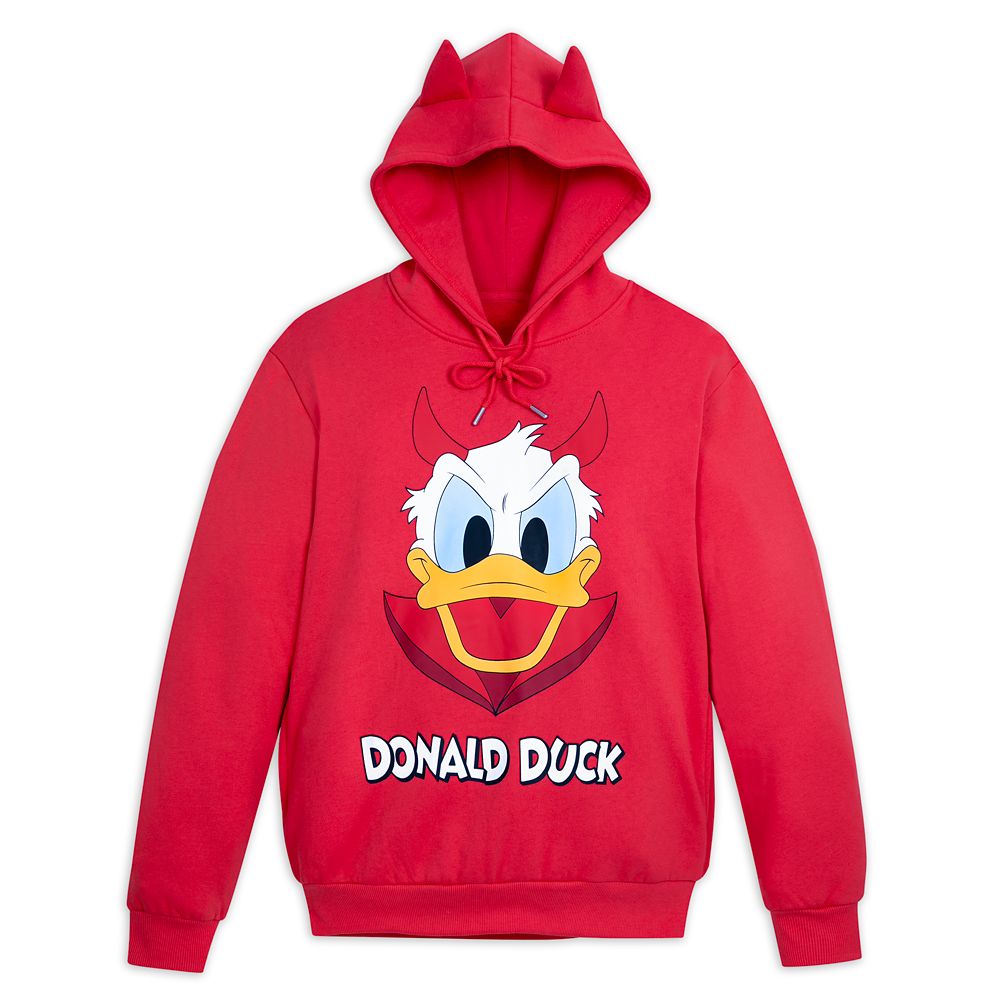 Red donald duck sweater clearance