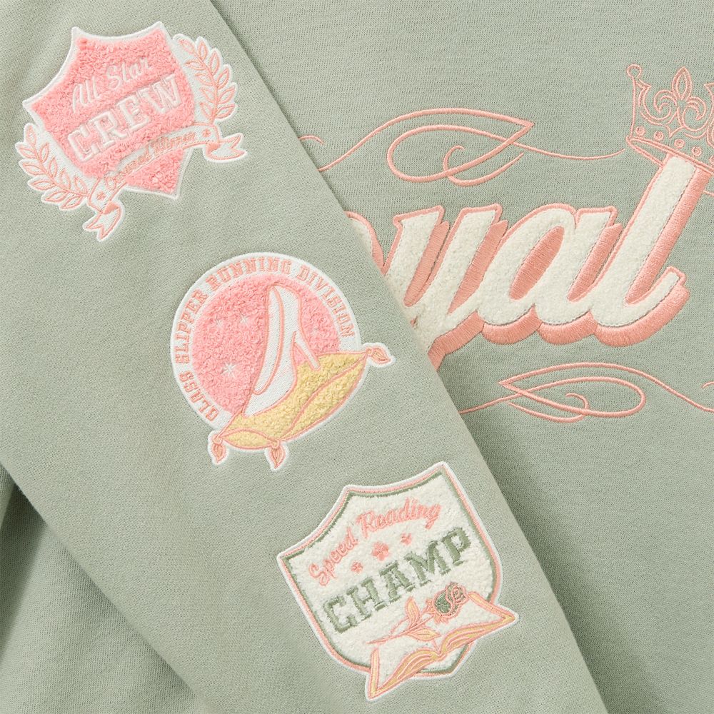 Disney Princess Varsity Royal Pullover Sweatshirt for Women by Spirit Jersey&reg;