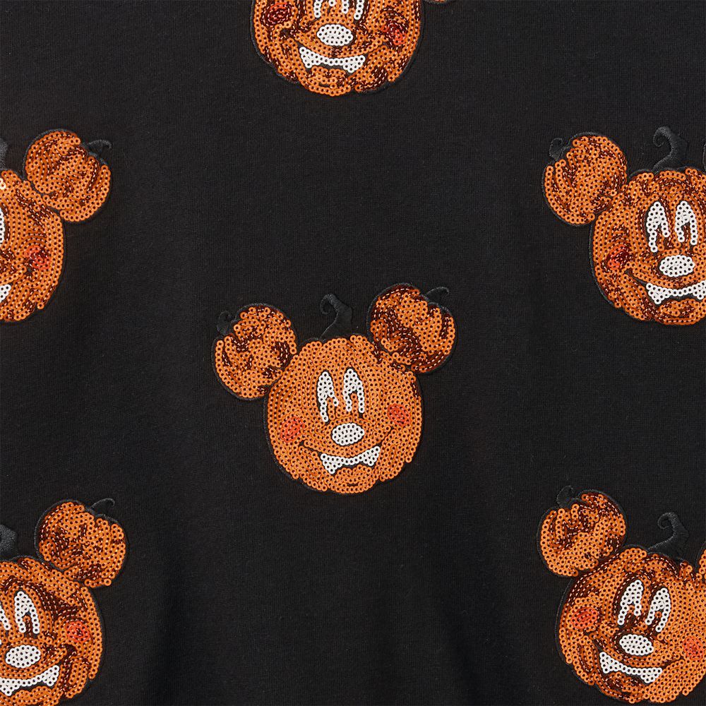Mickey Mouse Halloween Sequin Spirit Jersey for Adults