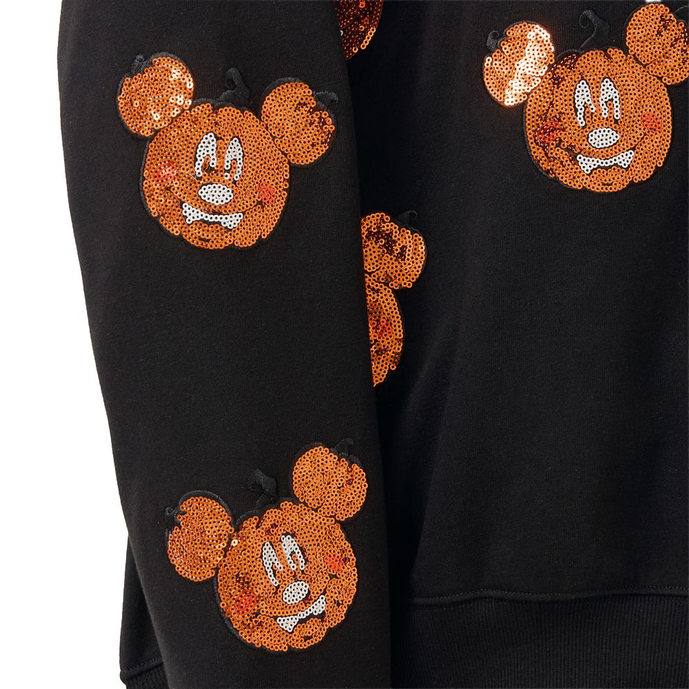 Mickey Mouse Halloween Sequin Spirit Jersey for Adults