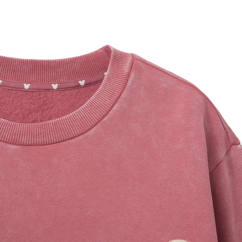 Mickey Mouse ''Giddy Up'' Mineral Wash Pullover Sweatshirt for Women