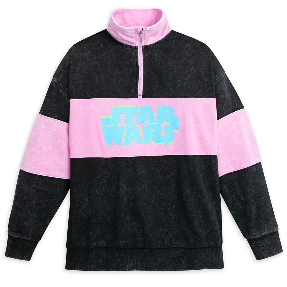 Star Wars 1/4 Zip Pullover for Women by Ashley Eckstein