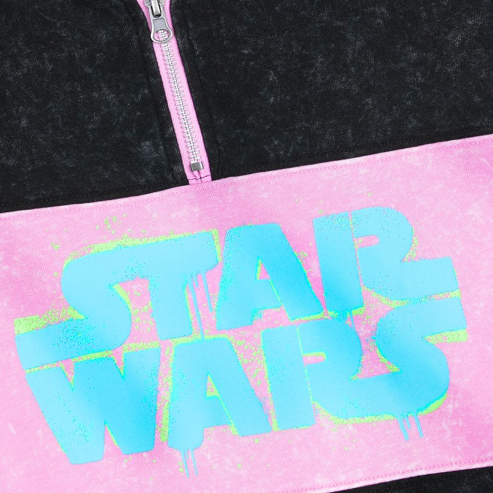 Star Wars 1/4 Zip Pullover for Women by Ashley Eckstein