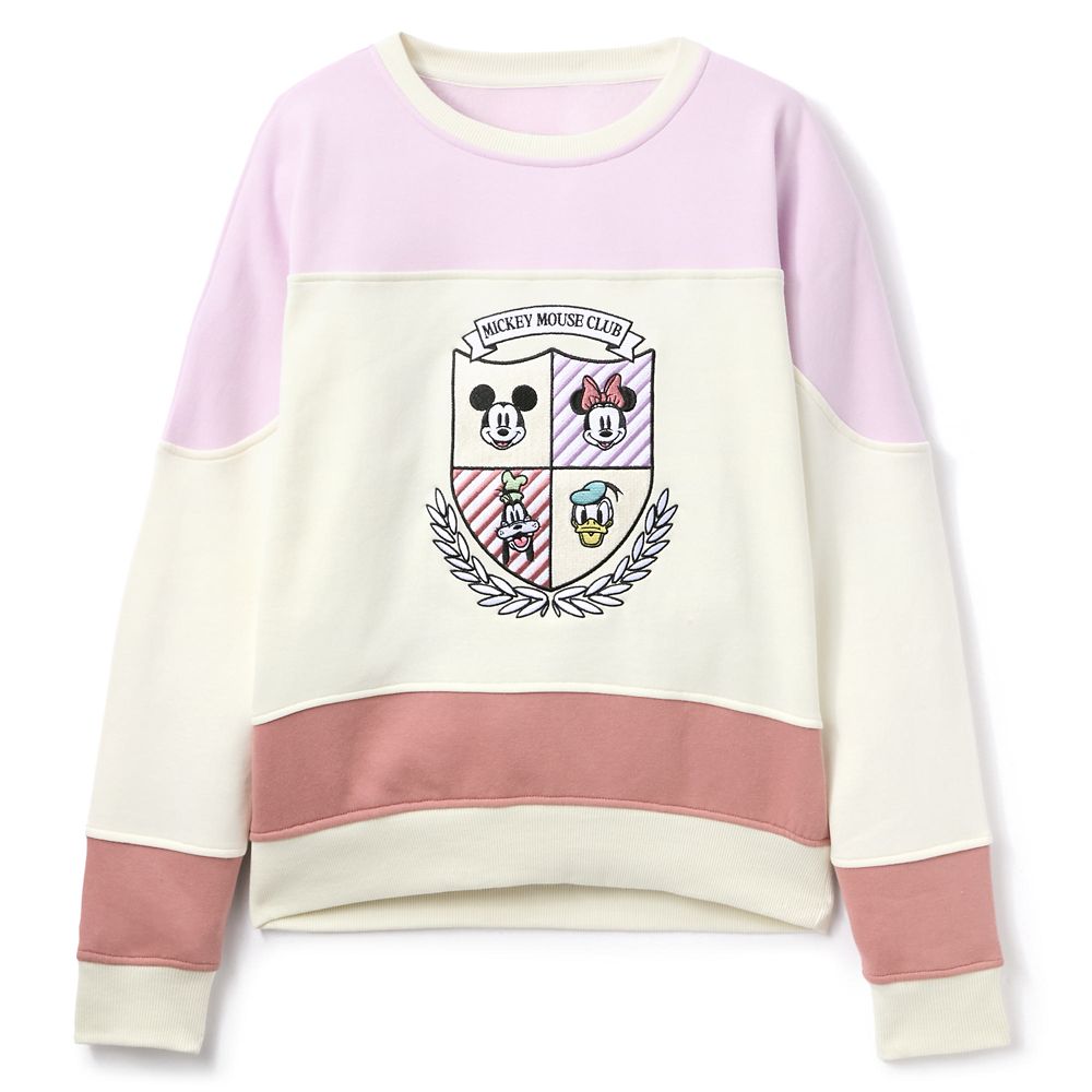 Mickey Mouse and Friends Mickey Mouse Club Pullover Sweatshirt for Women  Exclusive Official shopDisney