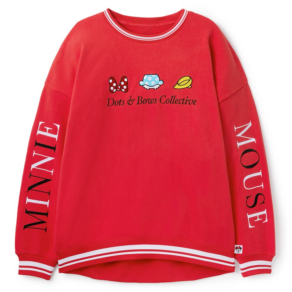 Minnie Mouse Dots & Bows Collective Pullover Sweatshirt for Women  Exclusive Official shopDisney