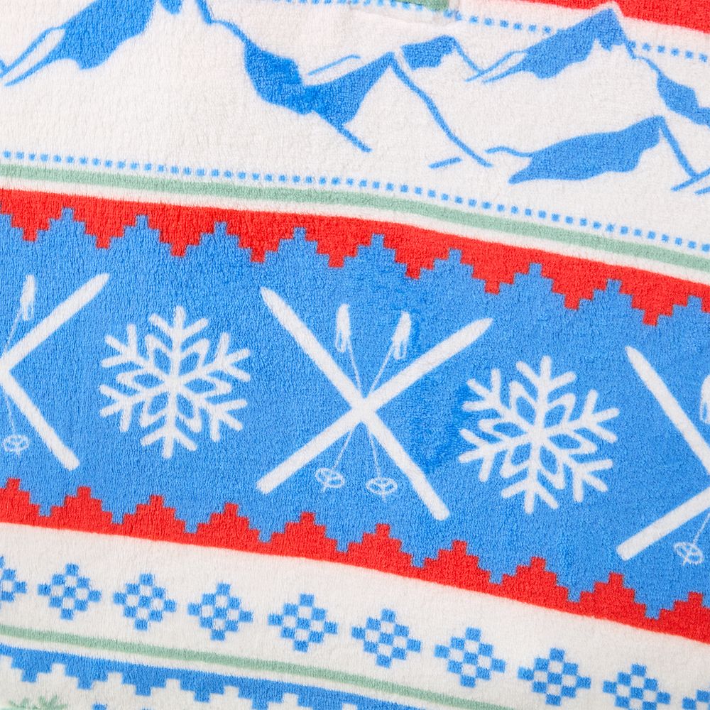 Mickey Mouse Winter Scenic Fleece Pullover for Women