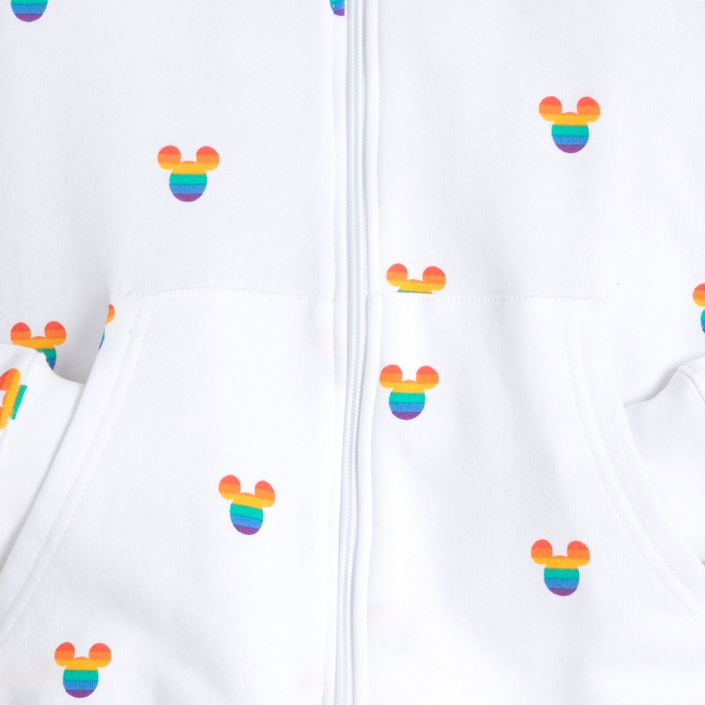 Mickey Mouse Icon Zip Hoodie for Women &ndash;&nbsp;Disney Pride Collection