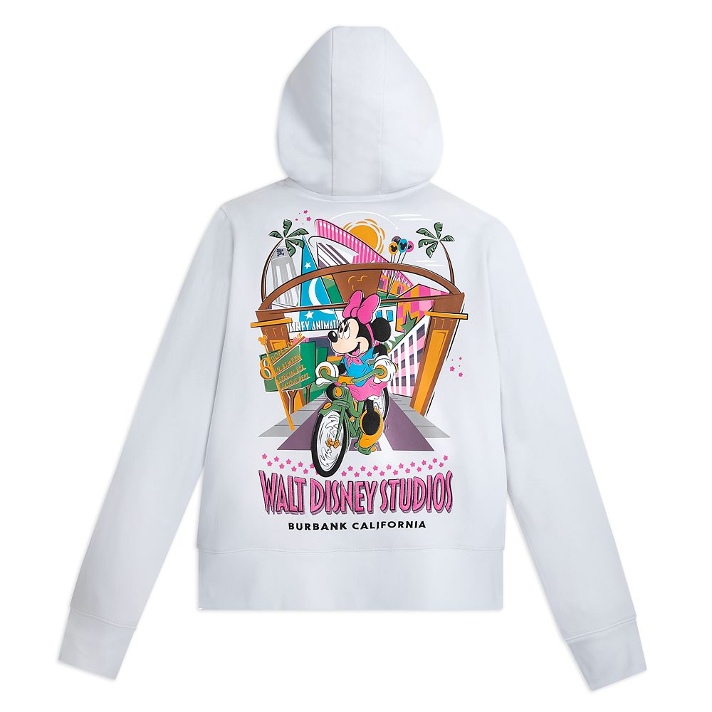 Minnie Mouse Zip Hoodie for Women - Walt Disney Studios