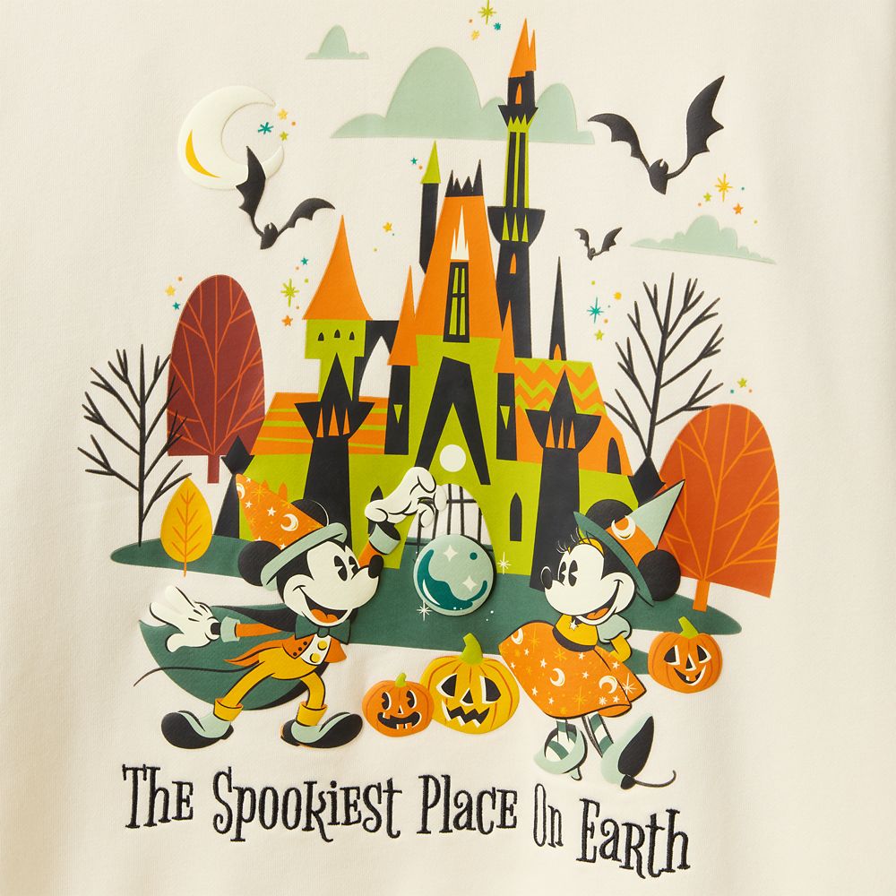 Mickey and Minnie Mouse Halloween Pullover for Women