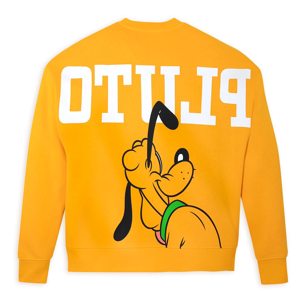 Pluto Back to Front Pullover Sweatshirt for Women