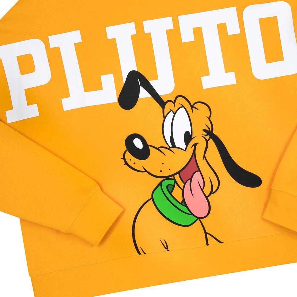 Pluto Back to Front Pullover Fashion Sweatshirt for Women