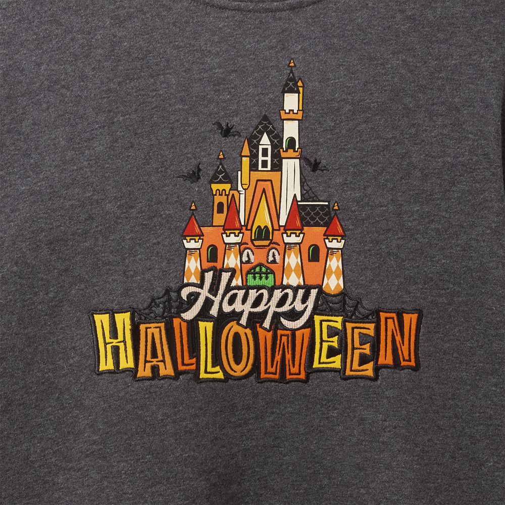 Fantasyland Castle ''Happy Halloween'' Pullover Sweatshirt for Women