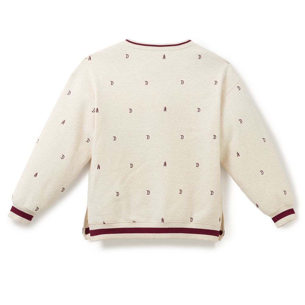 Disneyland ''D'' Logo V-Neck Pullover Sweatshirt for Women