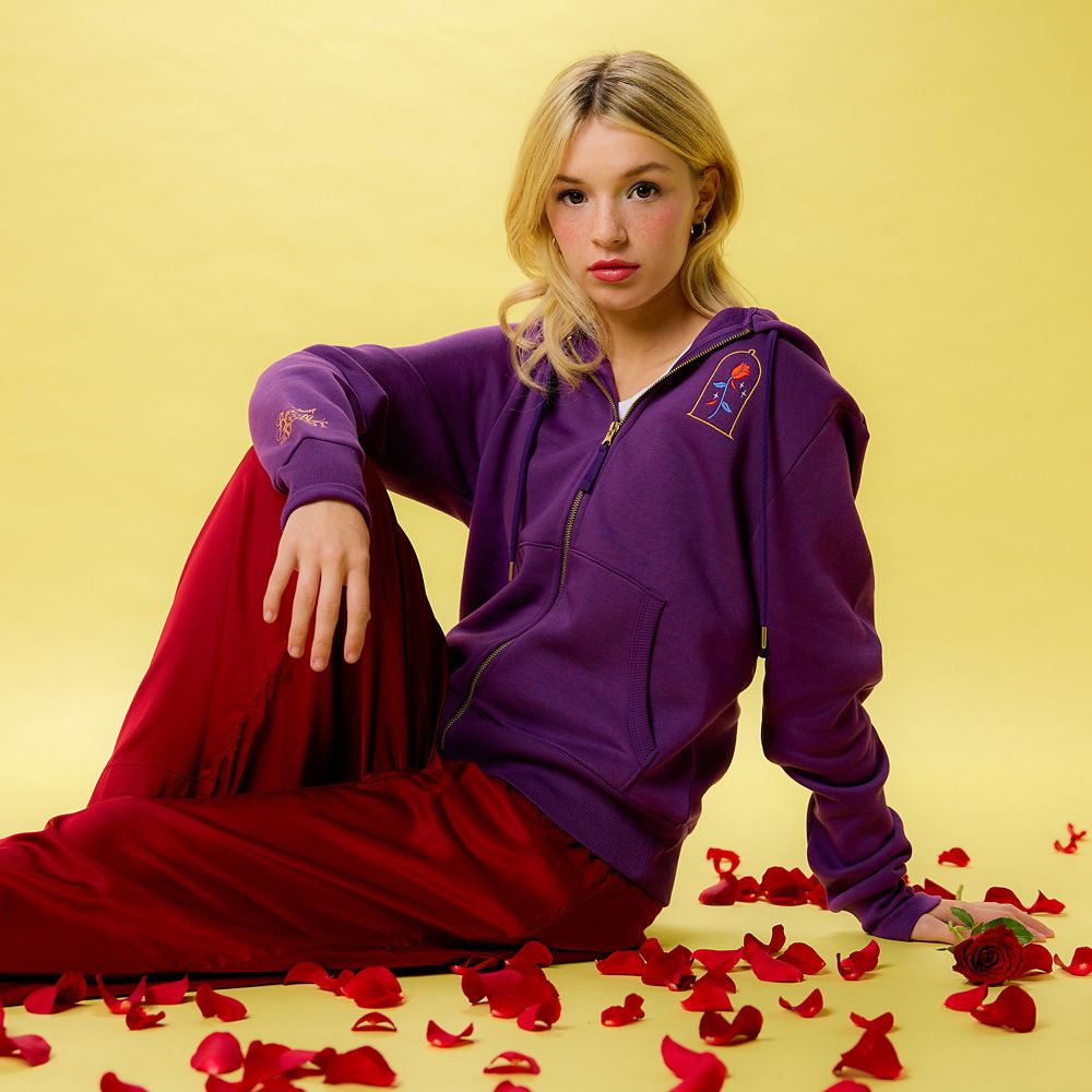 Beauty and the Beast Zip Hoodie for Women &ndash; D23: The Ultimate Disney Fan Event