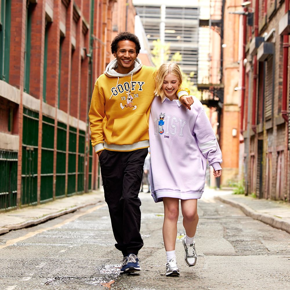 Daisy Duck Collegiate Pullover Sweatshirt for Women