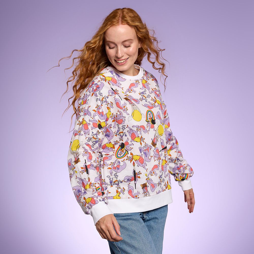 Figment Back to Front Reversible Pullover Sweatshirt for Adults &ndash; EPCOT