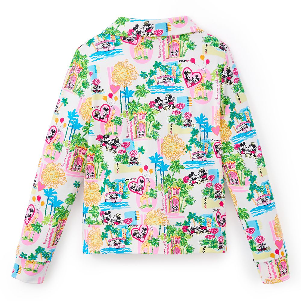 Mickey and Minnie Mouse Eleni Half-Zip Pullover for Women by Lilly Pulitzer &ndash;&nbsp;Disney Parks
