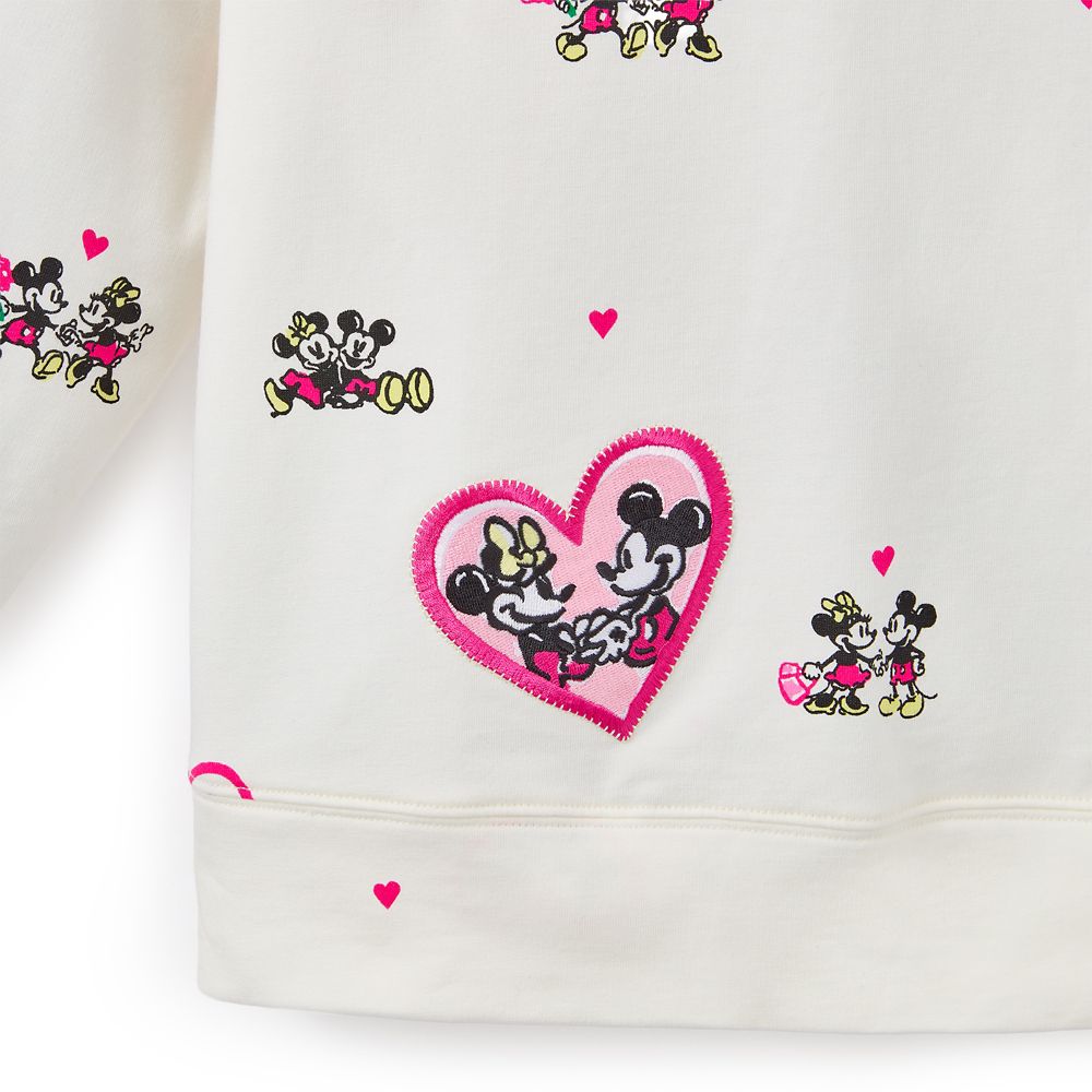 Mickey and Minnie Mouse Ballad Pullover Sweatshirt for Women by Lilly Pulitzer &ndash;&nbsp;Disney Parks