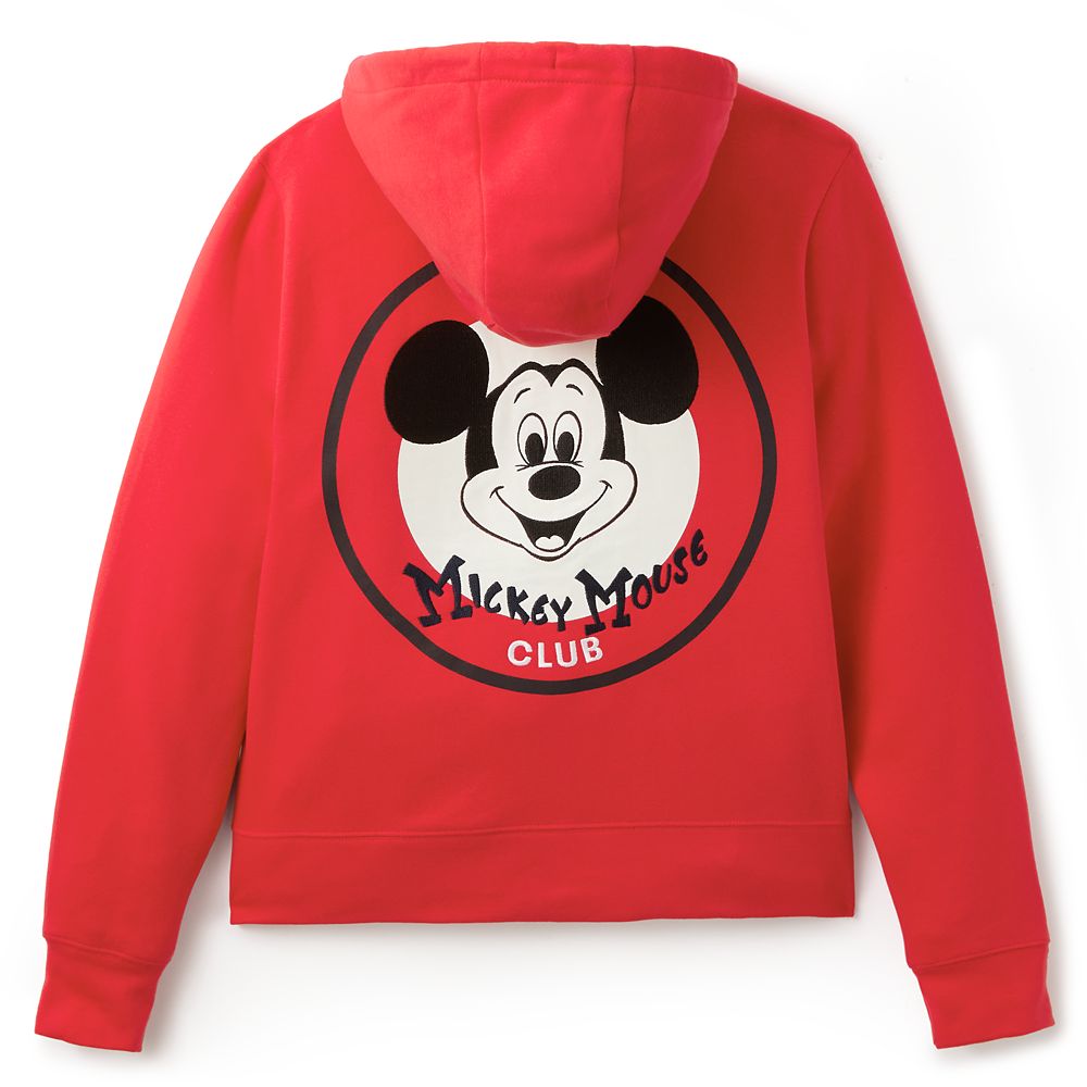 Mickey Mouse Club 70th Anniversary Zip Hoodie for Women Official shopDisney