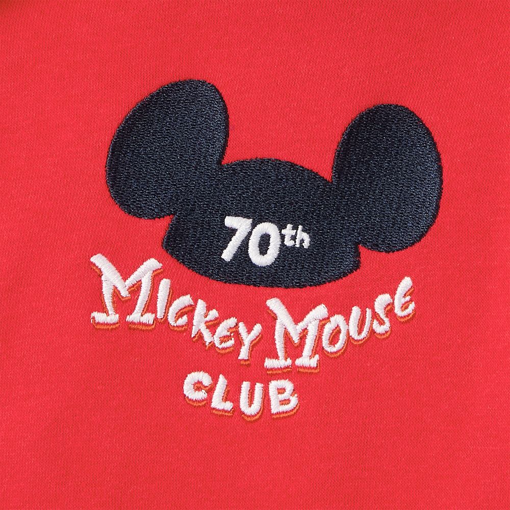 Mickey Mouse Club 70th Anniversary Zip Hoodie for Women