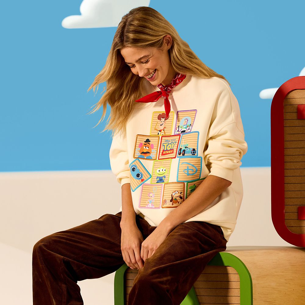 Toy Story 30th Anniversary Fashion Pullover Sweatshirt for Women