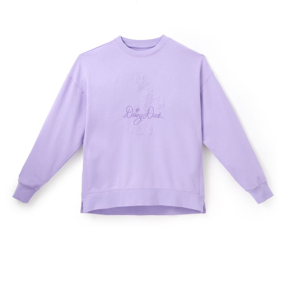 Daisy Duck Fashion Pullover Sweatshirt for Women &ndash; Lavender