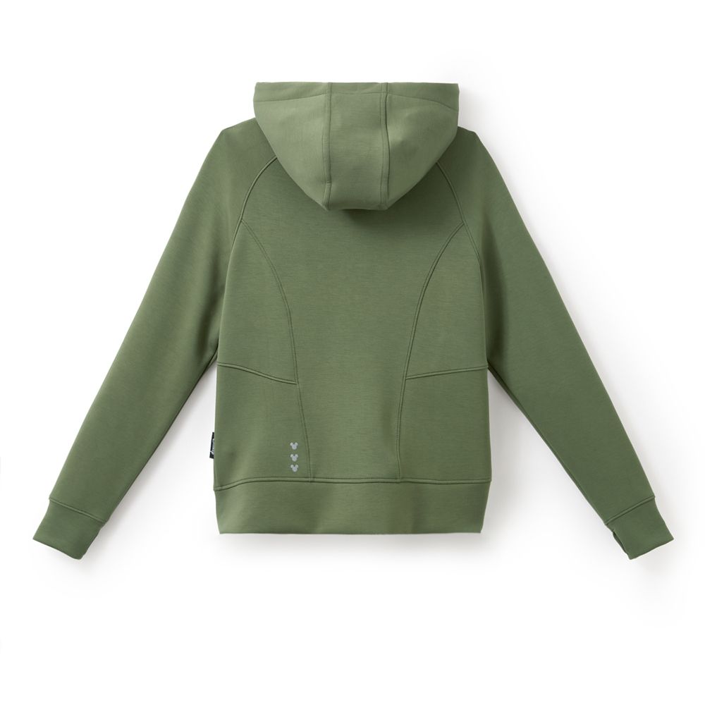 Mickey Mouse Icon Athletic Zip Hoodie for Women