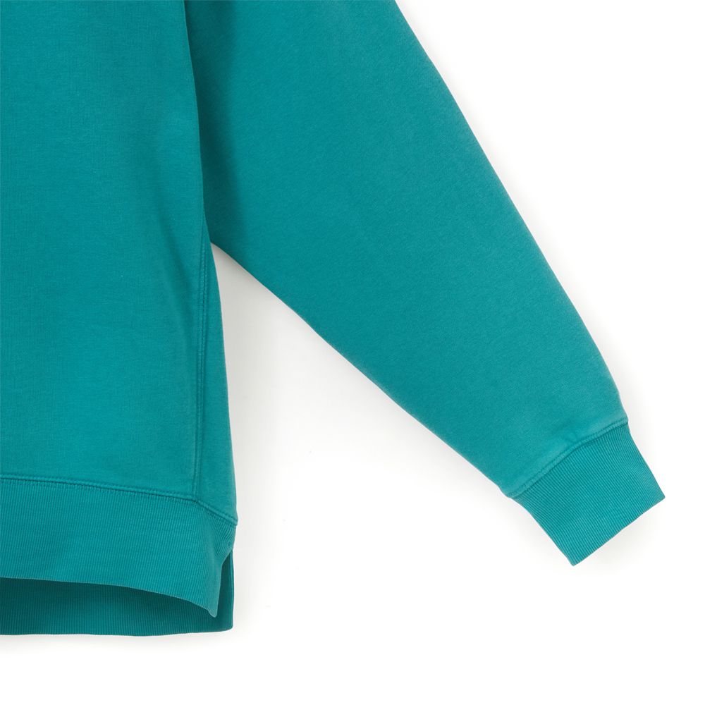 Mickey Mouse Pullover Sweatshirt for Women &ndash; Teal Green