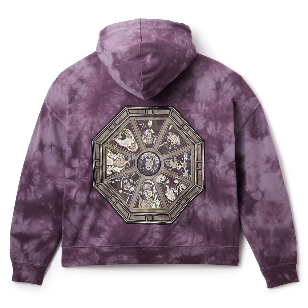 The Haunted Mansion Tie-Dye Zip Hoodie for Adults