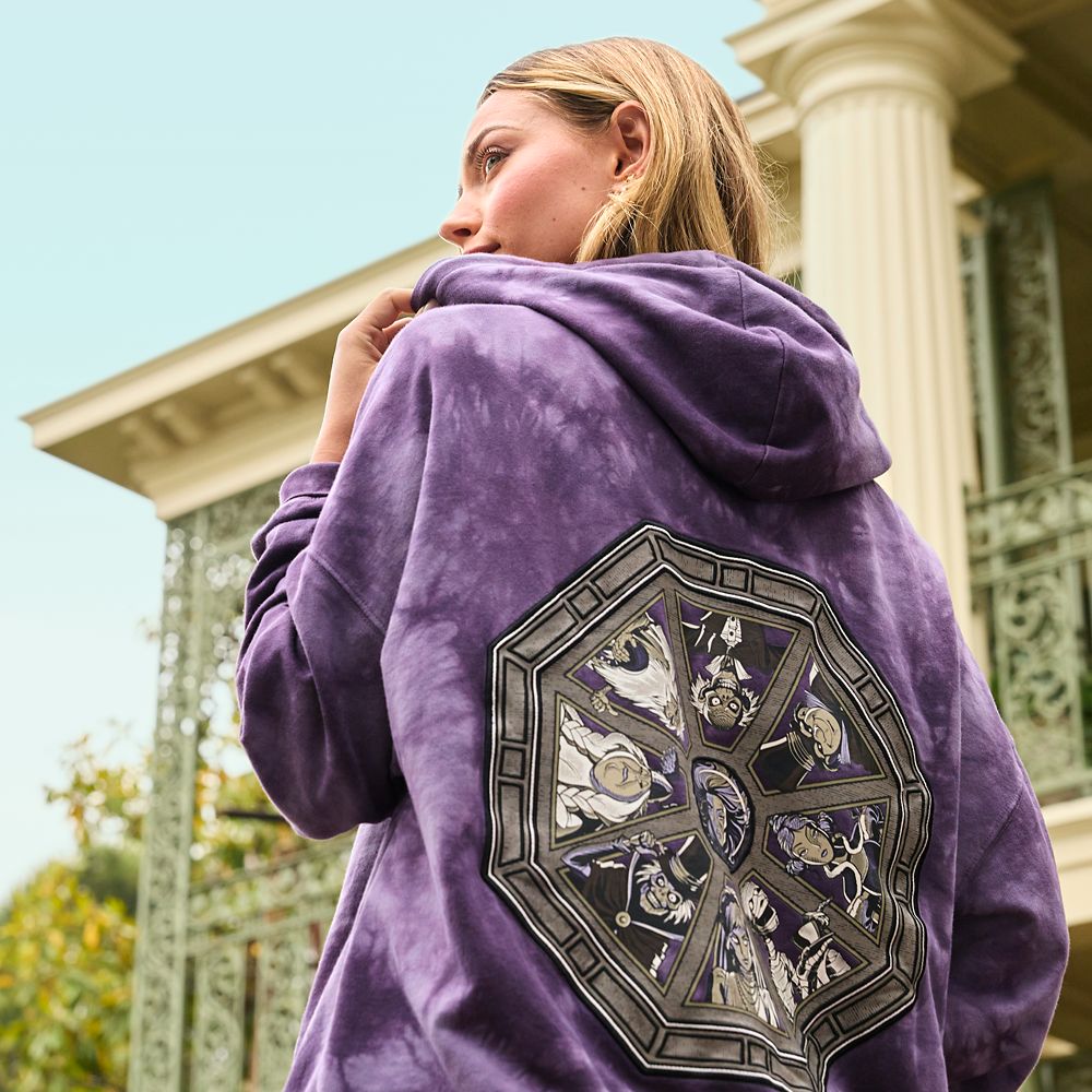 The Haunted Mansion Tie-Dye Zip Hoodie for Adults | Disney Store