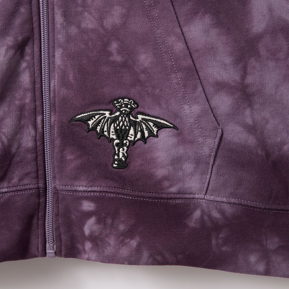 The Haunted Mansion Tie-Dye Zip Hoodie for Adults