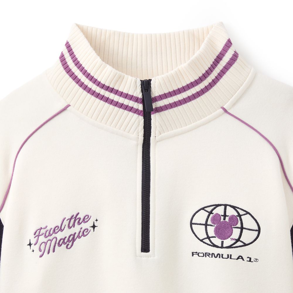 Disney&nbsp;x Formula 1&reg; Velocity Mickey Mouse 1/4 Zip Pullover for Women