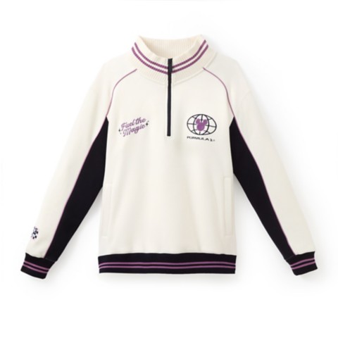 Женские свитеры Disney x Formula 1® Velocity Mickey Mouse 1/4 Zip Pullover for Women