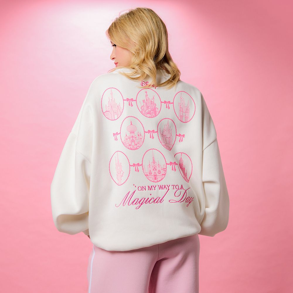 Disney Princess Castles Pullover Sweatshirt for Women by Skinnydip