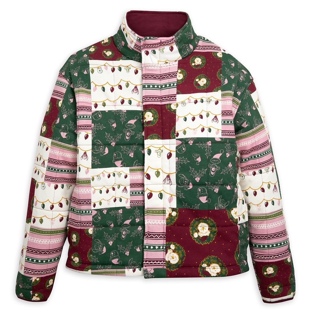 Winnie the Pooh and Pals Holiday Quilted Jacket for Women | Disney Store